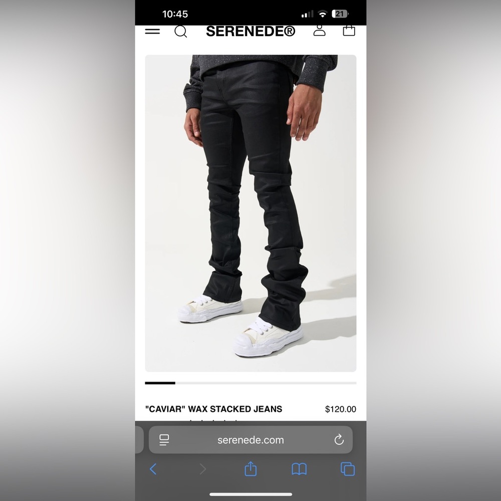 Serenede Jeans - Black
